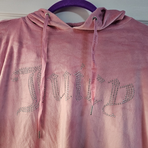 Pink Velour Juicy Couture Lounge Set - Picture 2 of 9